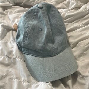 Light Blue Denim Cap